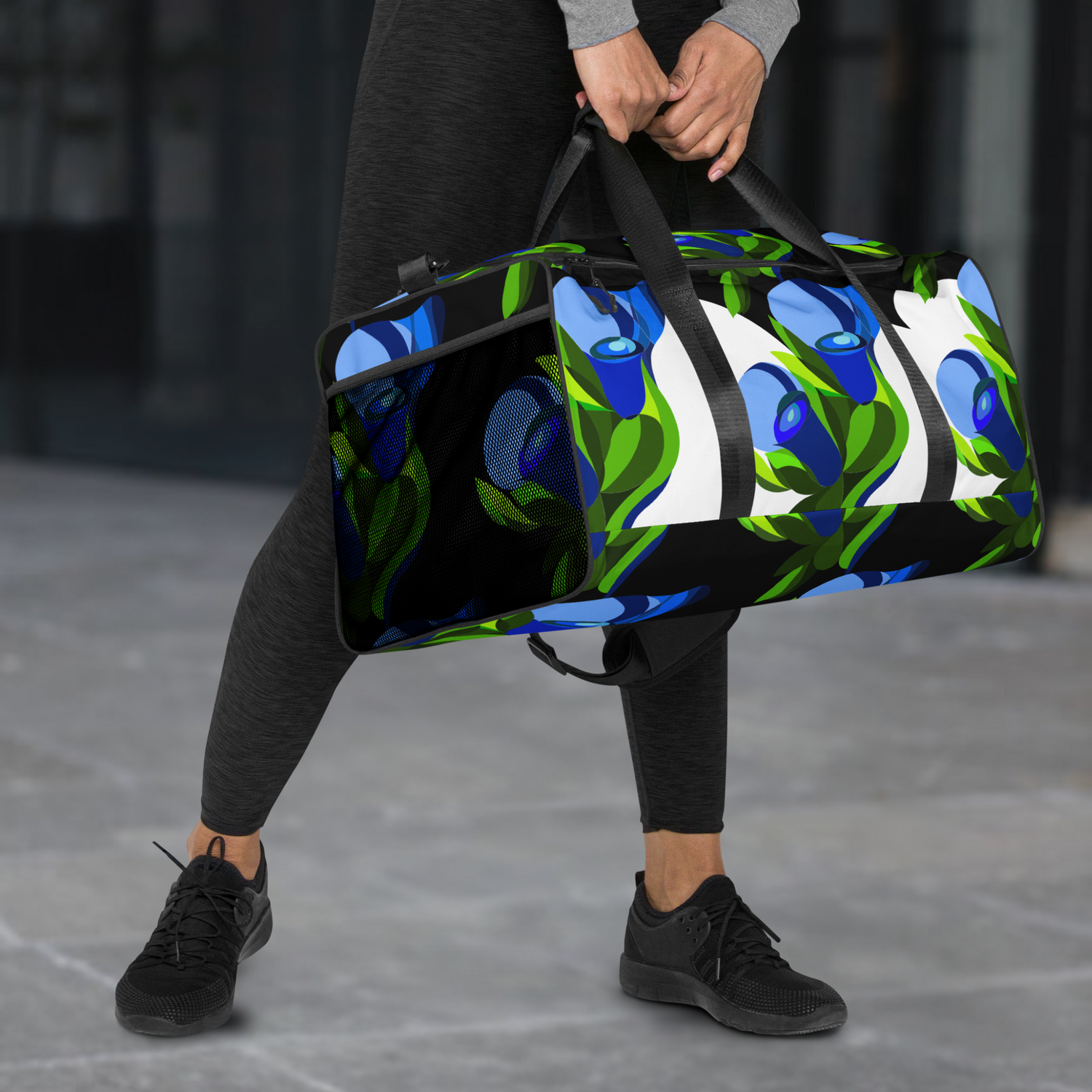 Fiji Duffle Bag - Monochrome