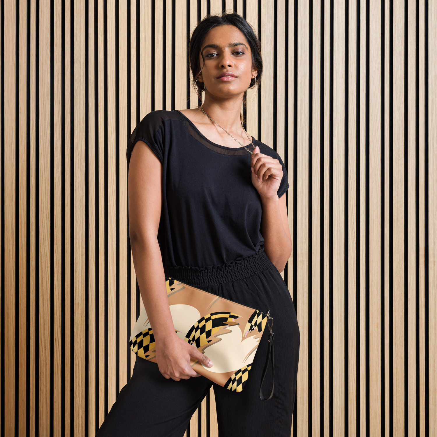 Luna in Golden Oat Crossbody Bag