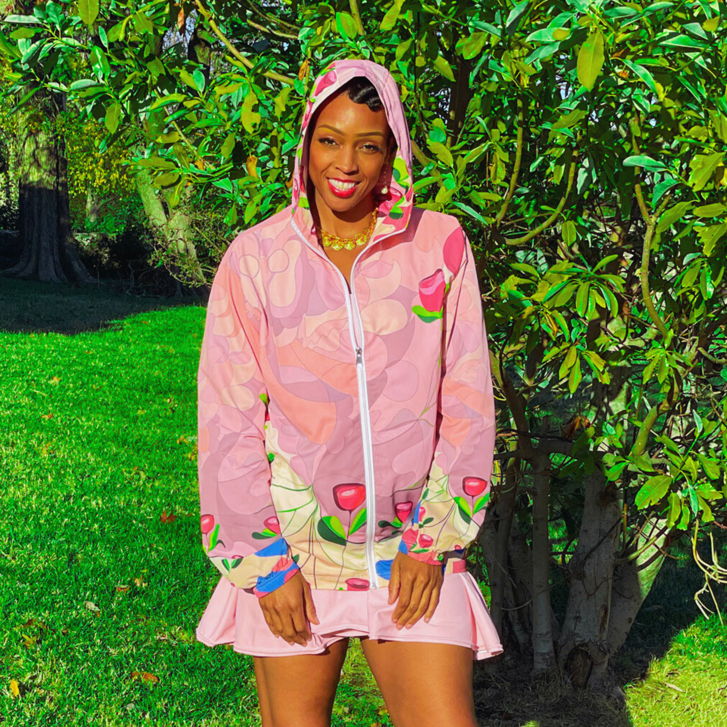 Blissful Dragon Windbreaker Jacket