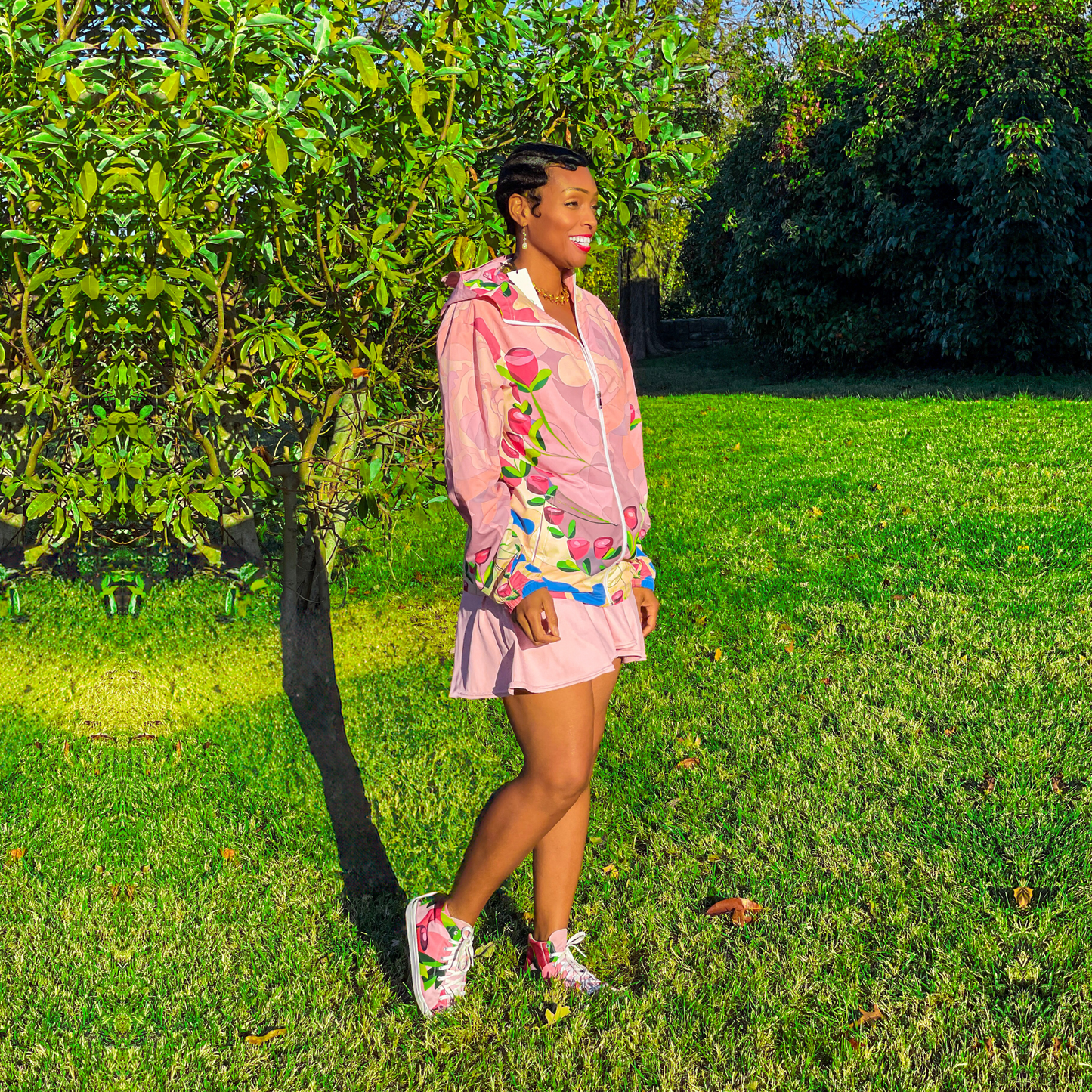 Blissful Dragon Windbreaker Jacket