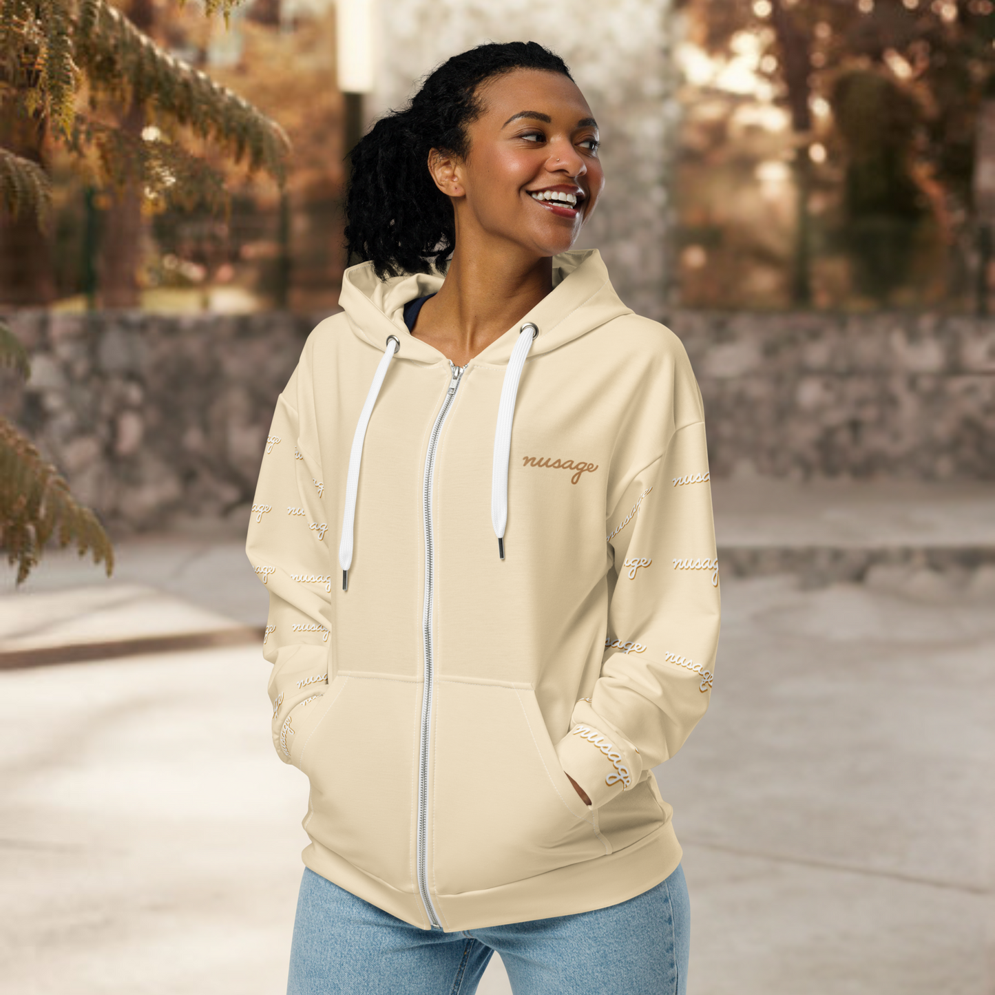 Awaken Unisex Full Zip Hoodie (Women's)