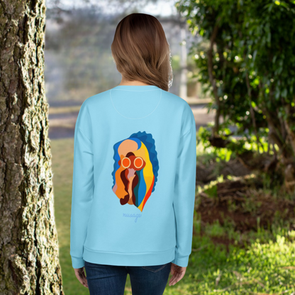 Baby Blue Women's Unisex Sweatshirt