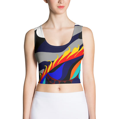 in Blaze Crop Top