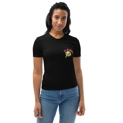 Pharaoh Cotton Candy Women's T-shirt (Black)