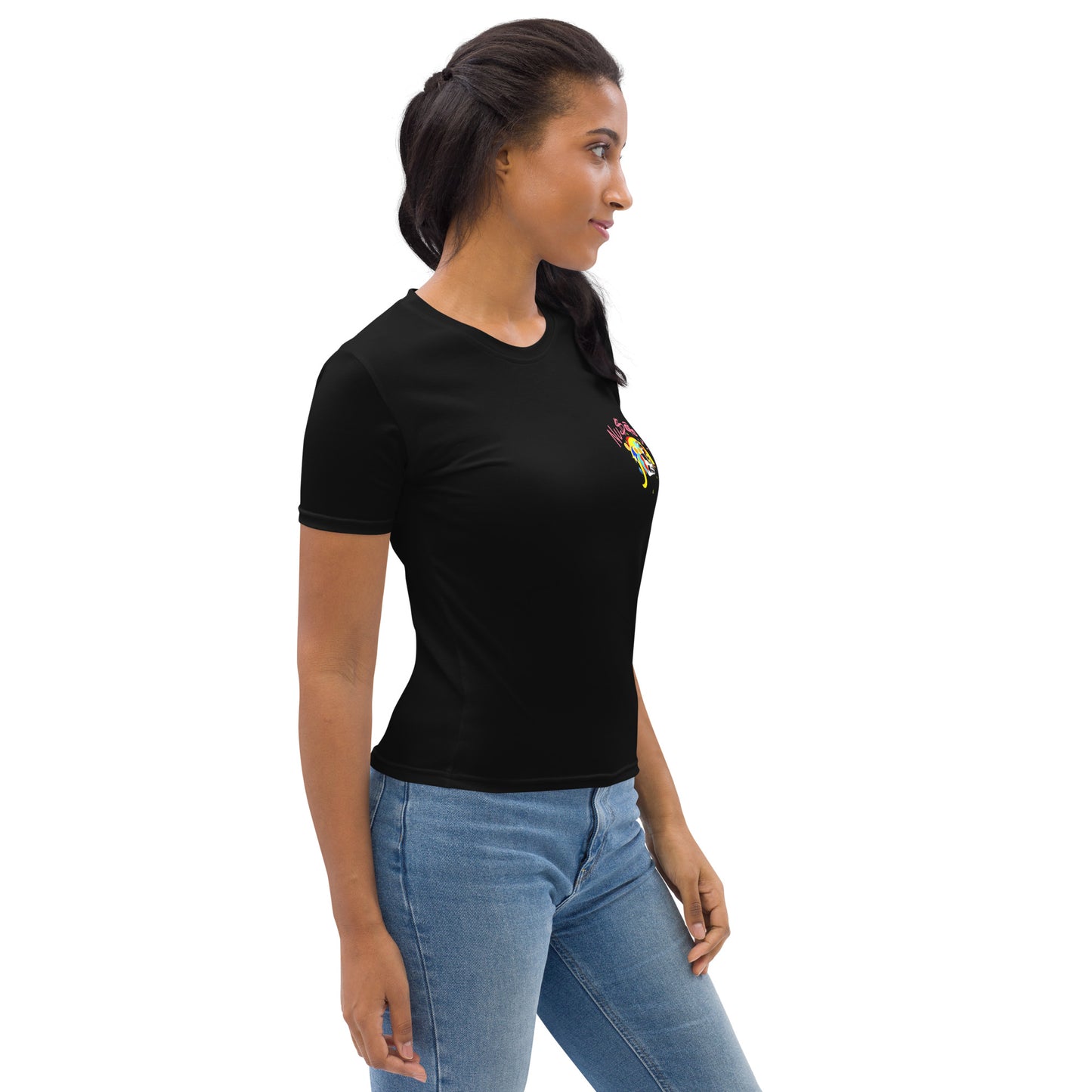 Pharaoh Cotton Candy Women's T-shirt (Black)