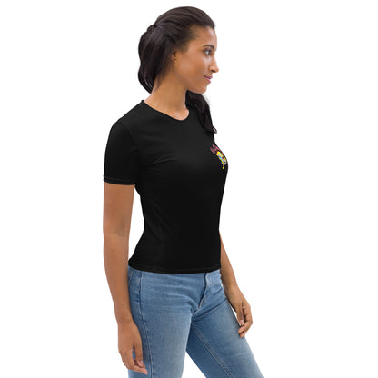 Pharaoh Cotton Candy Women's T-shirt (Black)