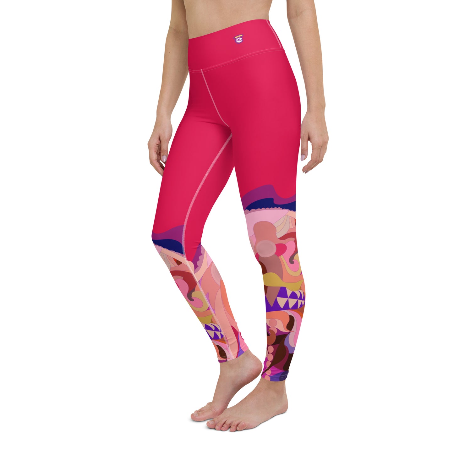 Valentine Pink "Jubilee" Yoga Leggings