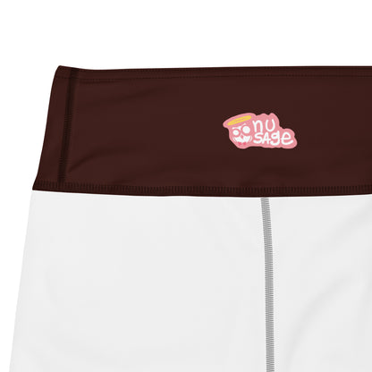 Deep Brown "Jubilee" Yoga Leggings
