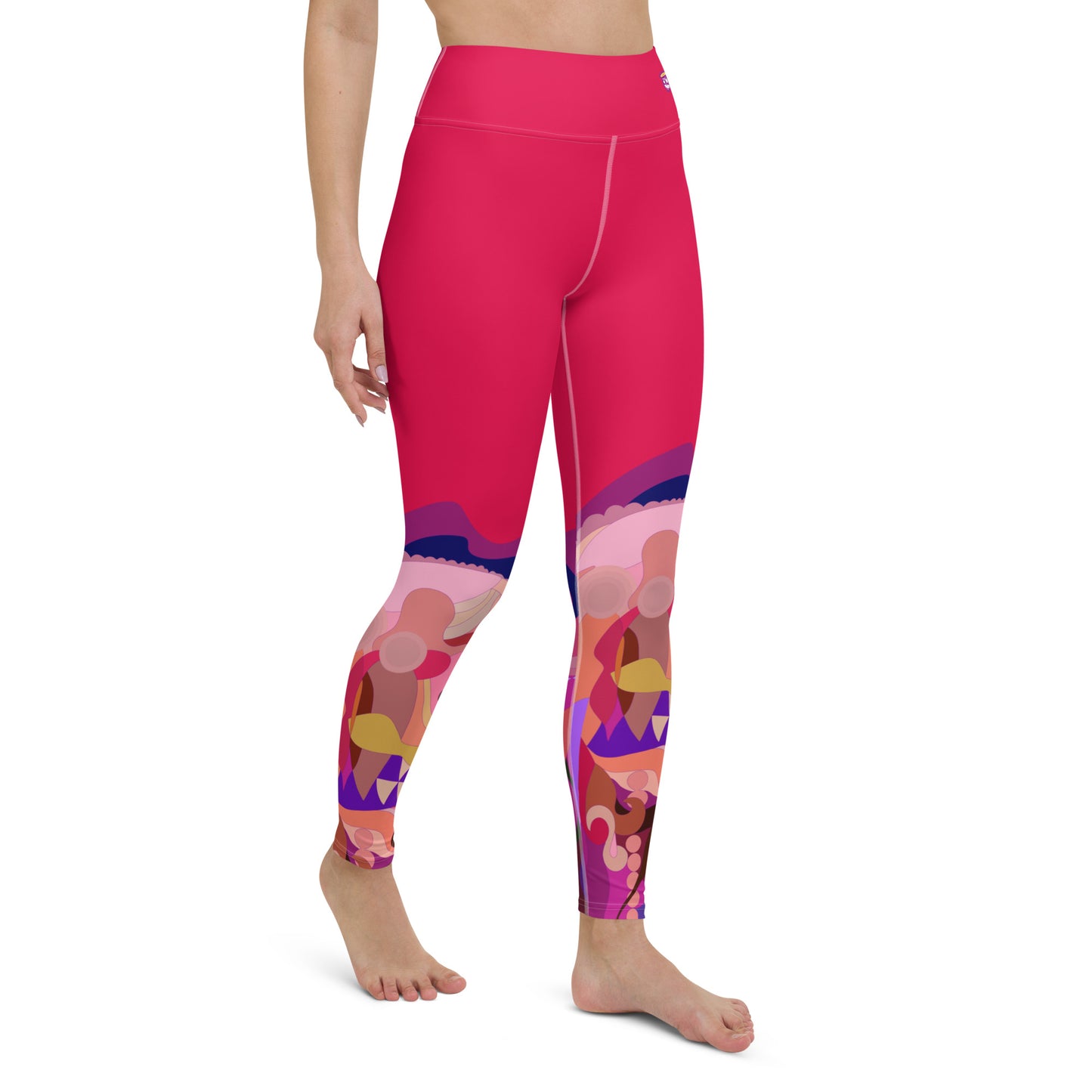 Valentine Pink "Jubilee" Yoga Leggings