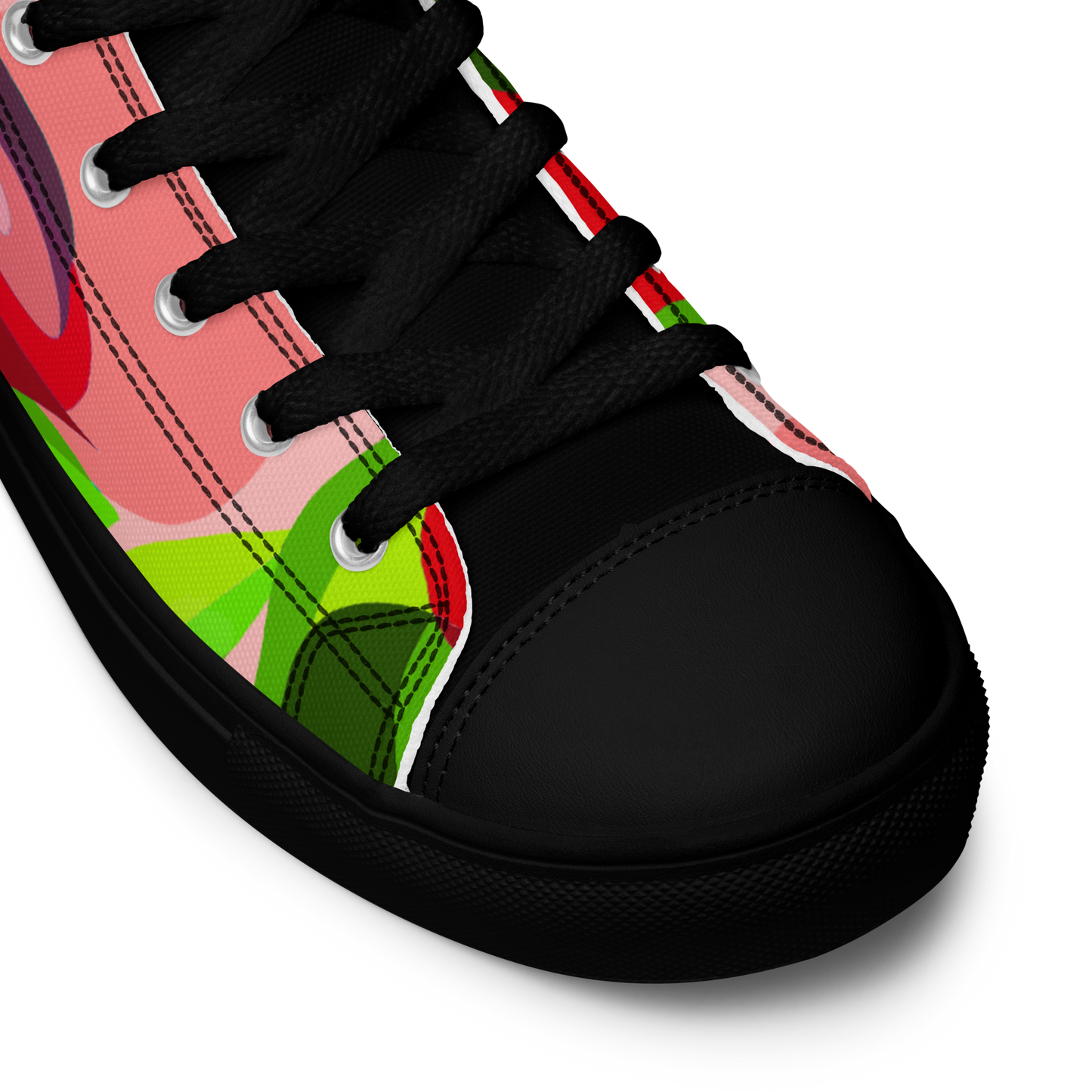 Aurora Dancing in Tulips High Top Shoes